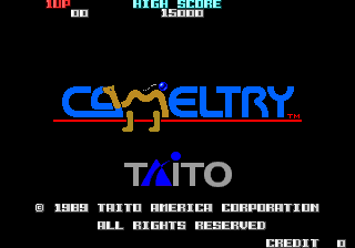 Cameltry Title Screen