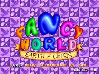 Fancy World title screen