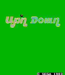 Up n Down title screen